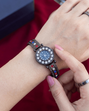 wb0007 omax bracelet watch black