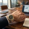 premium men's classic watch with day & date window formal & casual wear premium men's classic watch with day & date window formal & casual wear