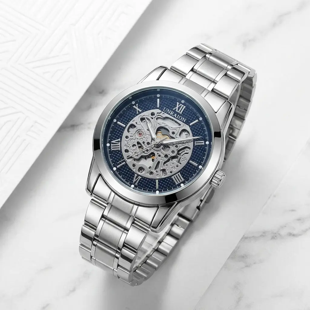 luxury multi color chain strap watch for men – fashion quartz wristwatch with premium metallic link bracelet luxury multi color chain strap watch for men – fashion quartz wristwatch with premium metallic link bracelet