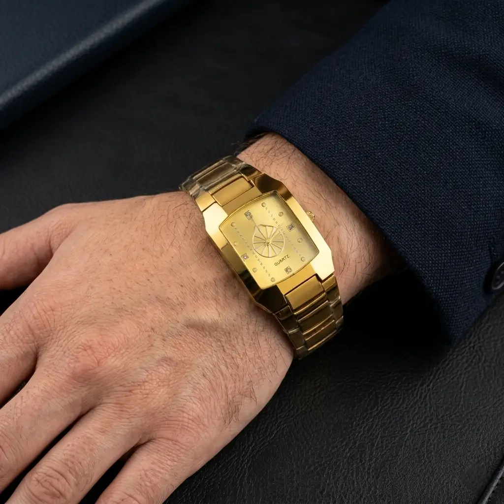 luxury skeleton chain strap watch for men – fashion wristwatch luxury skeleton chain strap watch for men – fashion wristwatch