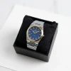 men's classic metal strap watch premium quartz analog wrist watch for men & boys
