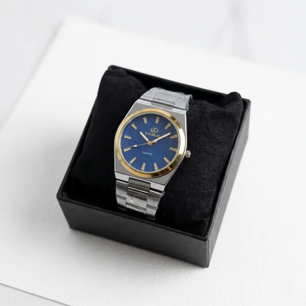 men's classic metal strap watch premium quartz analog wrist watch for men & boys