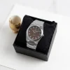 men's classic metal strap watch premium quartz analog wrist watch for men & boys