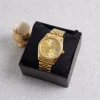 premium men's medium dial analog watch elegant minimalist design