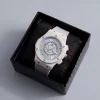 premium chronograph look watch soft silicon strap premium chronograph look watch soft silicon strap