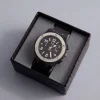 premium chronograph look watch soft silicon strap premium chronograph look watch soft silicon strap
